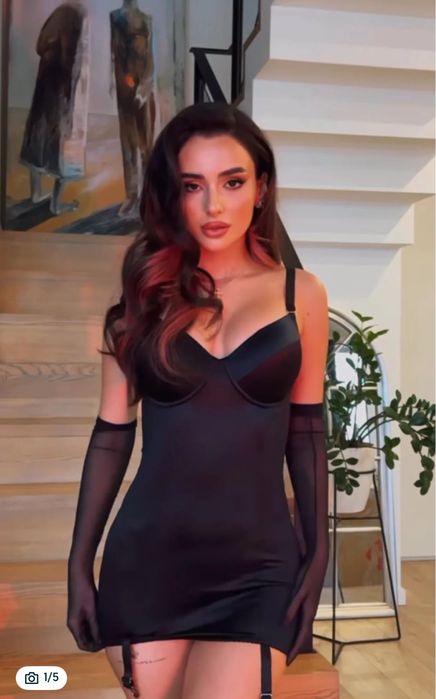 Сукня в білизняному стилі | Платье в бельевом стиле