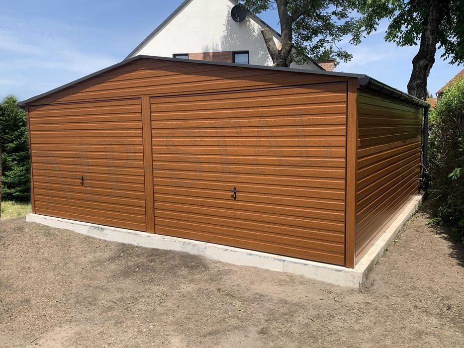 Garaże blaszane PREMIUM