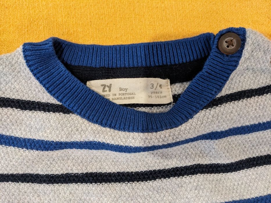 Camisola de malha para menino