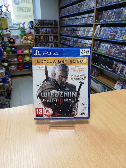 PS4 PS5 Wiedźmin 3 Dziki Gon Goty PL PlayStation 4 i 5 Outlet