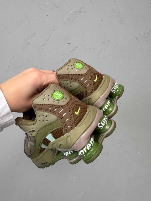 Мужские кроссовки Nike Supreme Shox Ride 2 Khaki Premium. 40-46