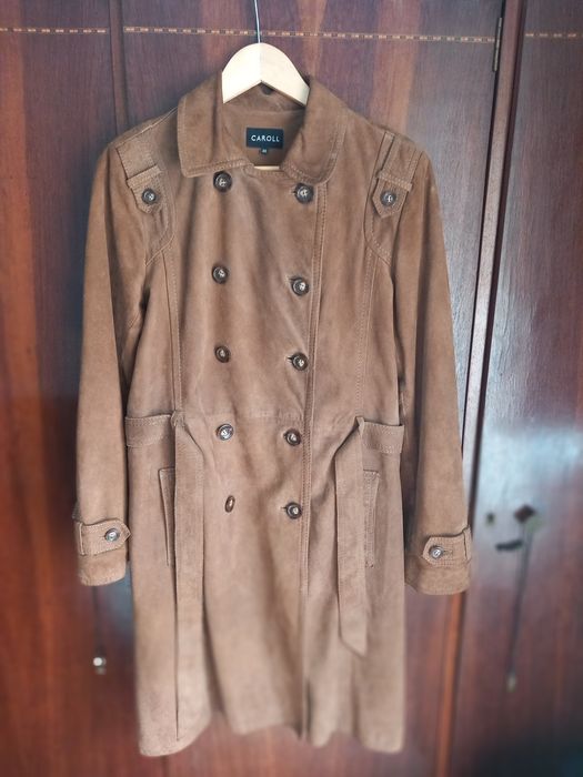 Casaco castanho caroll