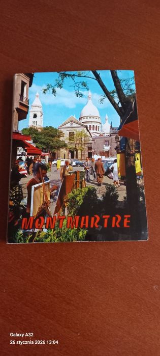 Książeczka harmonijka Montmartre