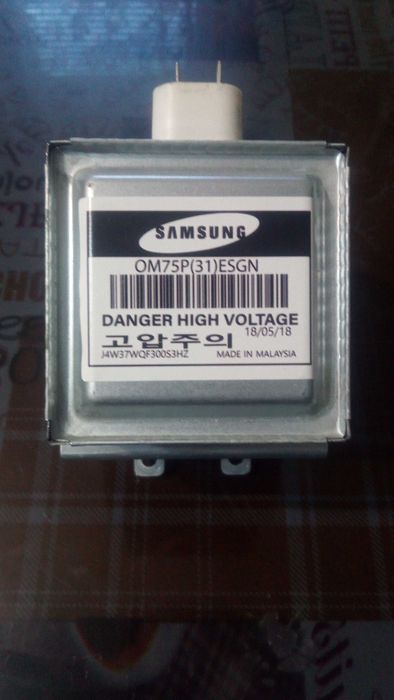 Магнетрон микрохвильовки OM75P(31)  SAMSUNG. оригинал Малайзія.