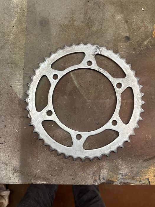 Мотозірка задня JT сталь 520 z.45 R897,45SC R897,45SC