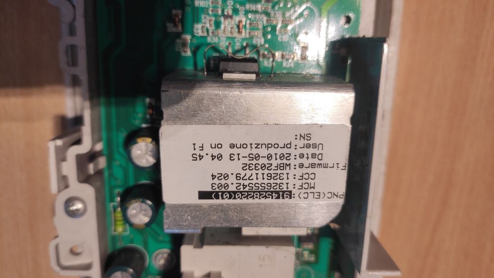 Moduł sterujący pralki Electrolux EWG 14 550 w