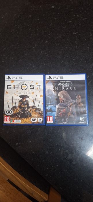 Vendo 2 jogos ps5 em conjunto. 55€