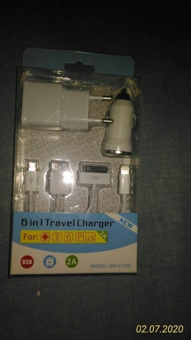6-in-1 Charger for All Types of Mobile Phones and More64552186266242120