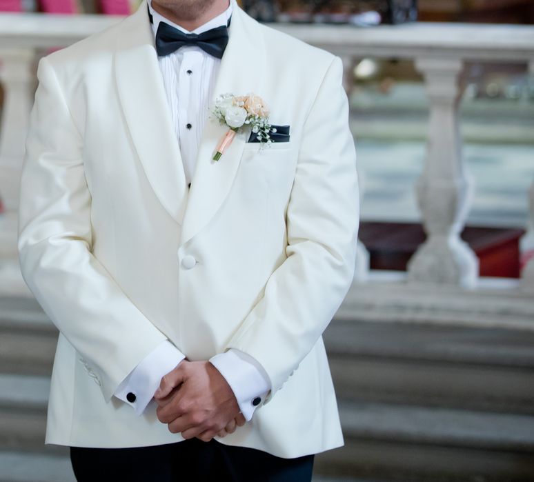 Sprzedam Marynarkę Ecru-PAKO LORENTE. 100% wełna-Premium