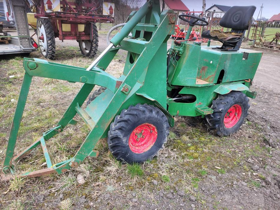 Walter 4x4 traktorek ladowarka przegubowa
