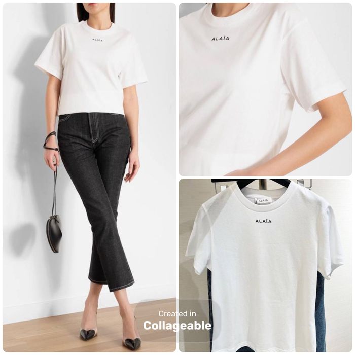 Стильна футболка в стилі alaïa