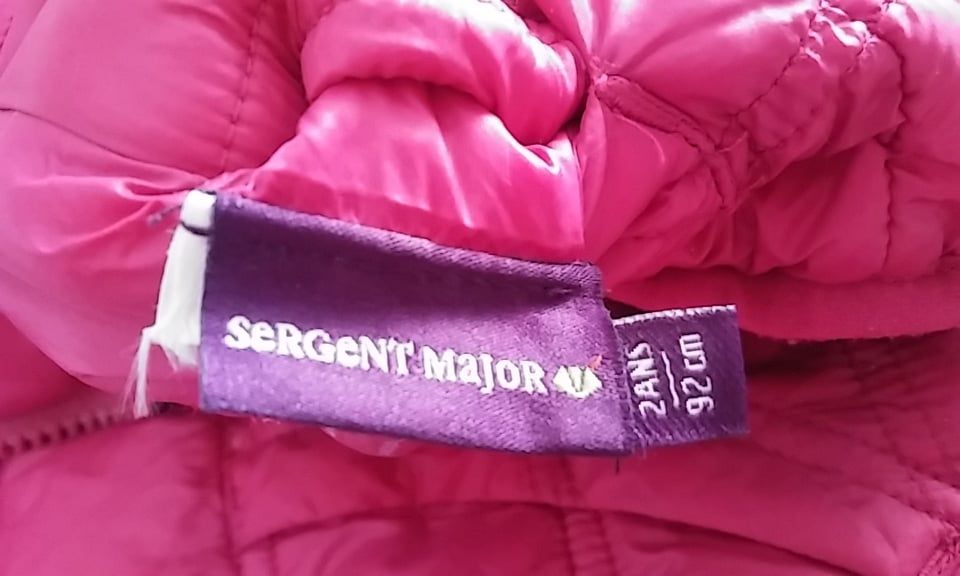 Colete reversível de menina - 2 anos - Sergent Major