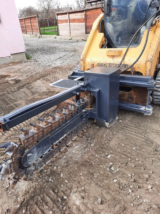 Траншеєкопач бара на bobcat, cat, jcb