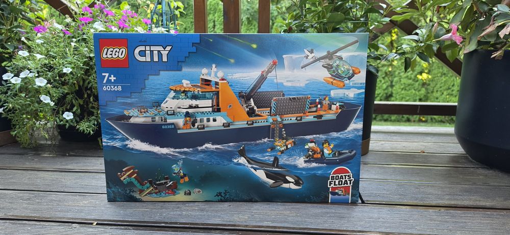 Lego 60369 Łódź badacza Arktyki