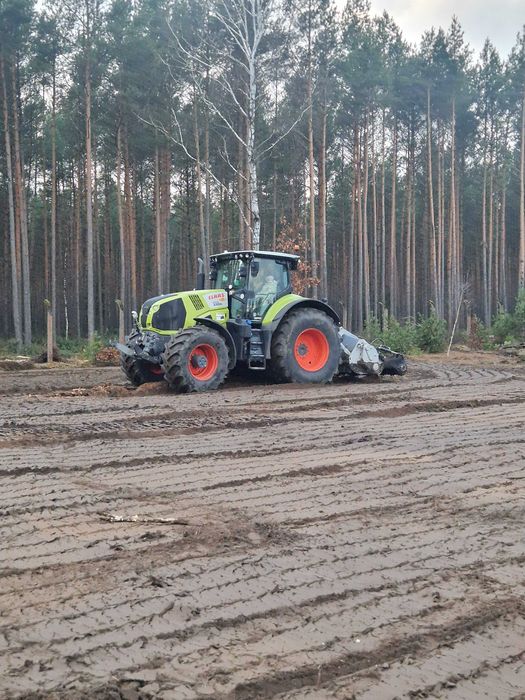Mulczerowanie i rekultywacja gruntów i działek