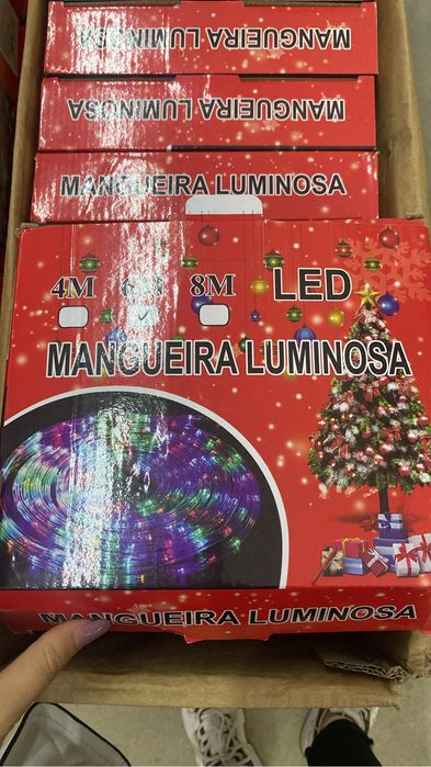 Mangueiras led de natal