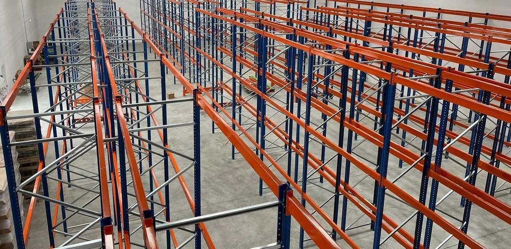 Estantes Industriais, Racks NOVAS e USADAS Picking