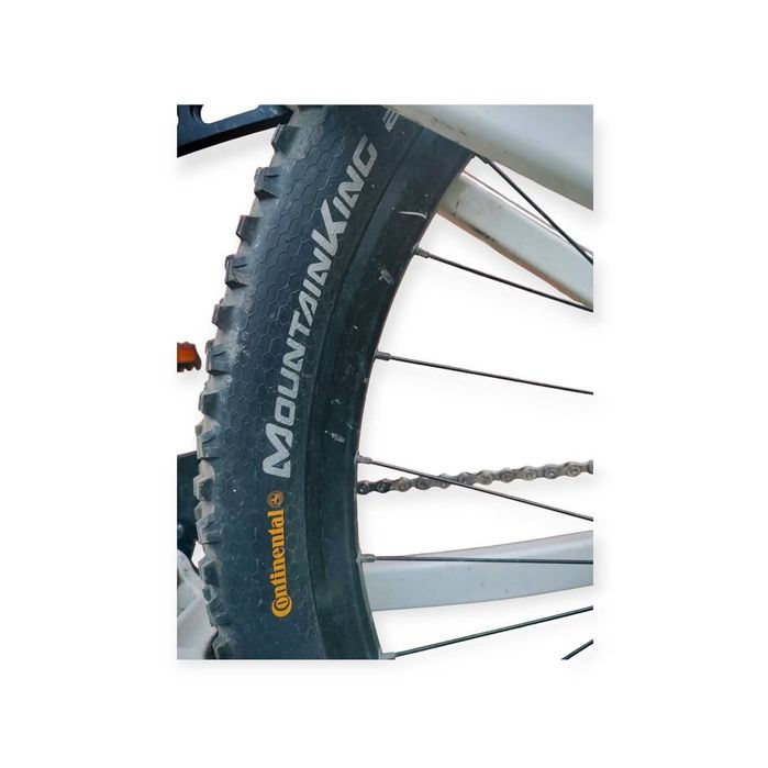 Rower górski składany opony Continental