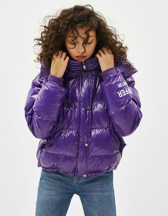 Bershka нова куртка ,розмір С,фіолетового кольору