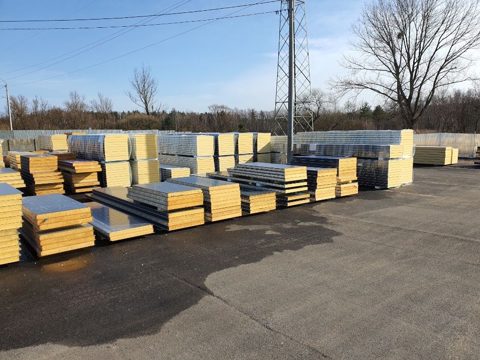 Płyta warstwowa Obornicka Ścienna Dachowa Płyty  Prekon DREWNOPODOBNE