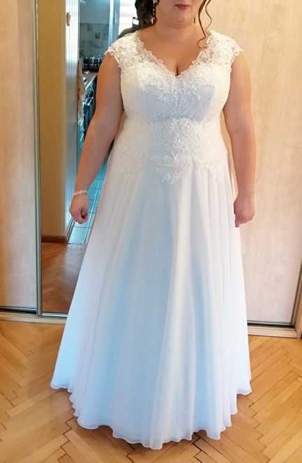 Sprzedam suknię ślubną plus size