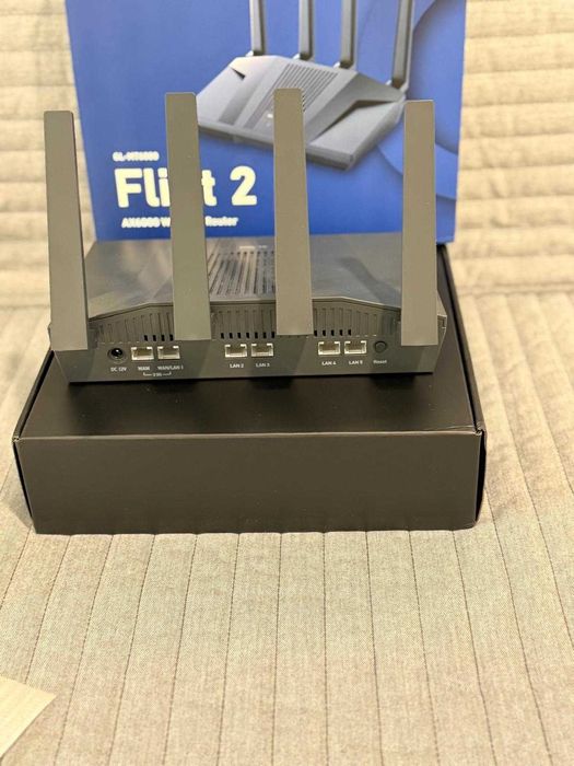 Roteador WiFi 6 GL.iNet GL-MT6000 (Flint 2)