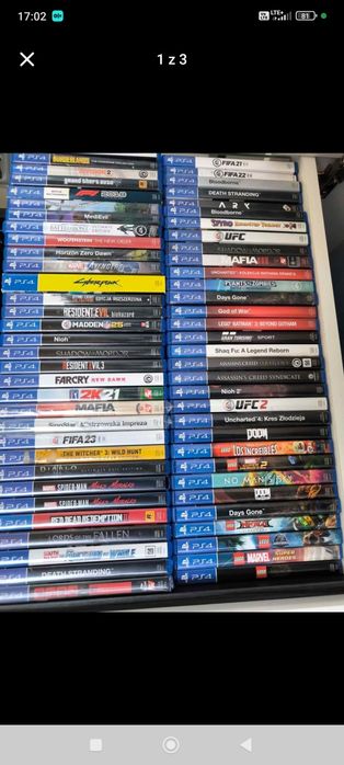 PlayStation gry 4 i 5
