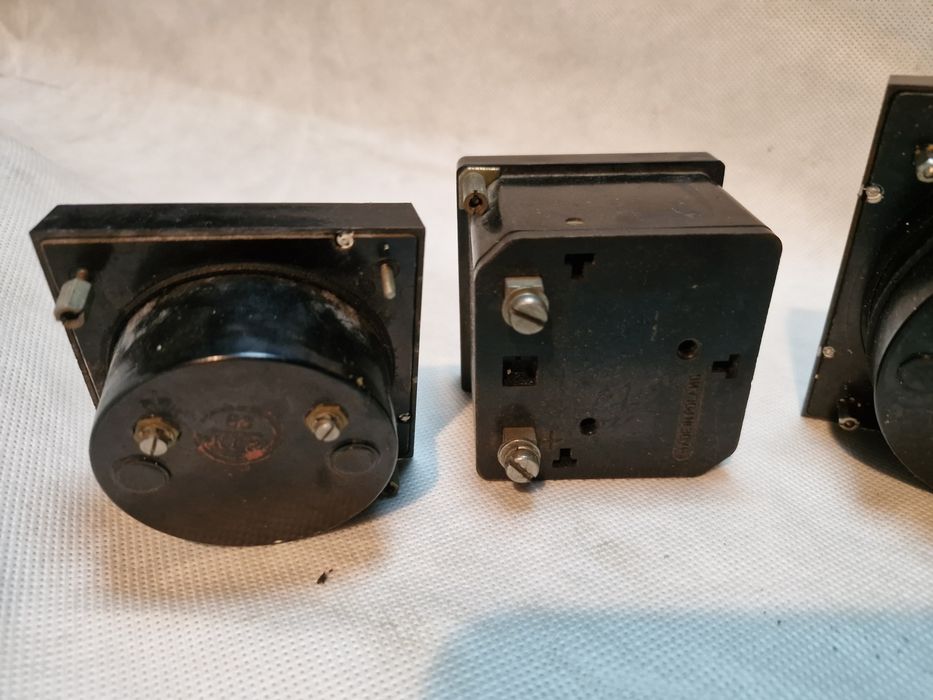 Mierniki Tablicowe Amperomierze PRL