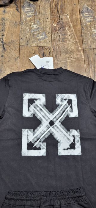 Off white komplet męski spodenki koszulka najwyższa jakość S M L