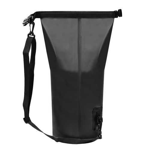 Wodoodporny Worek 10L PVC Czarny Dry Bag Survival Camping Kajak