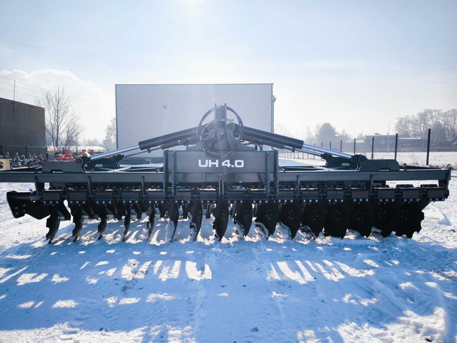 Brona Talerzowa Hydrauliczna 4m 4,5m 5m z wałem daszkowym CIĘŻKA RATY