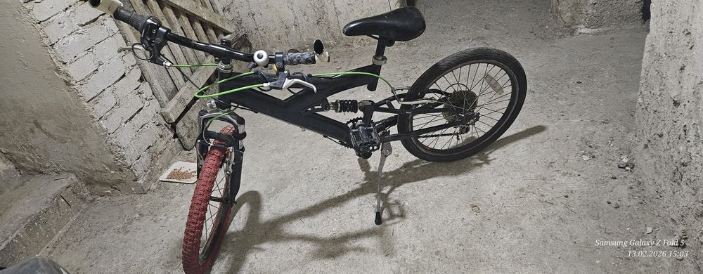 Rower po przejściach, ale dalej zapiernicza
