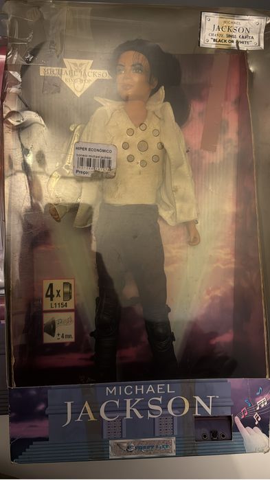 Boneco Michael Jackson