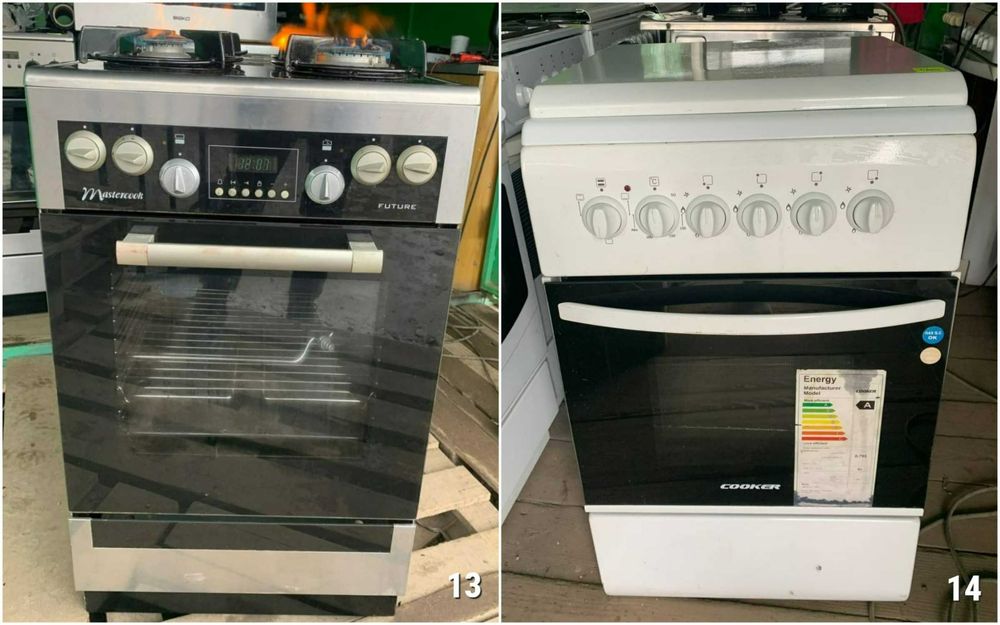 ПЛИТА Газова COOKER CF98561m 50 60см Гриль Конвекція Газконтроль