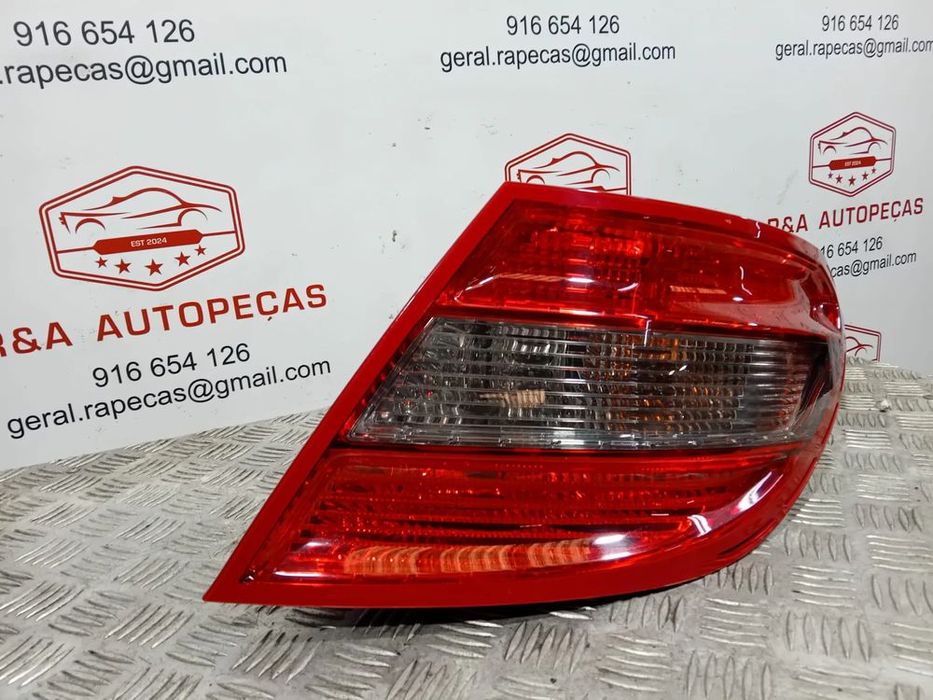 Farolins Trás Traseiro Esquerdo Direito Mercedes Class C W204 Fase 1