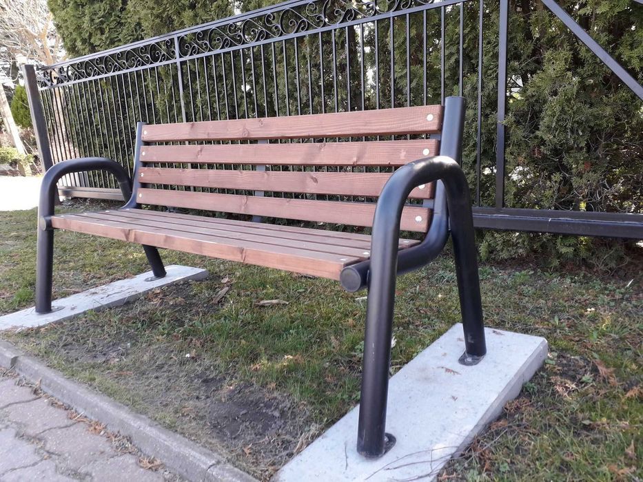 Ławka ogrodowa parkowa miejska 150 cm producent atest różne rozmiary