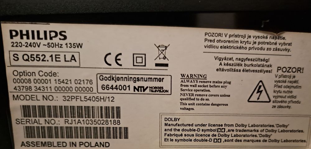 Telewizor Philips LCD 32 cali