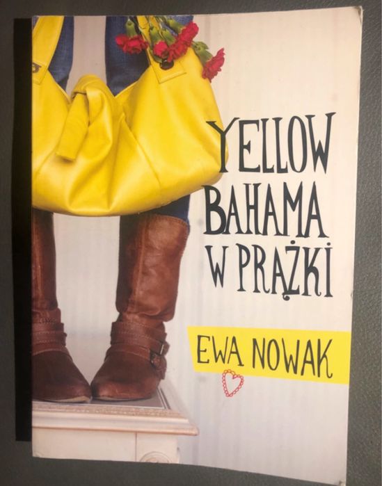 Książka Yellow Bahama w Prążki Ewa Nowak