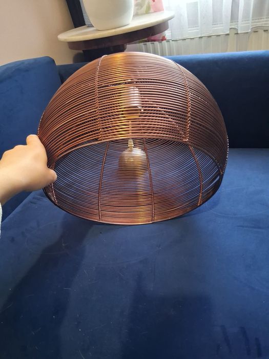 Żyrandol metalowy