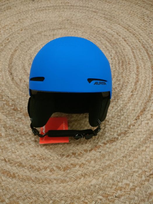 Alpina Zupo blues Matt 46-48cm kask narciarski dziecięcy