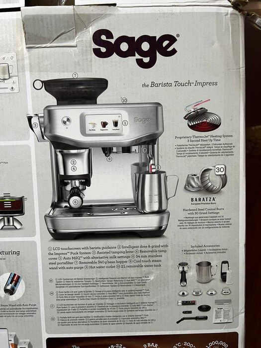 Кавомашина Sage - The Barista Touch Impress