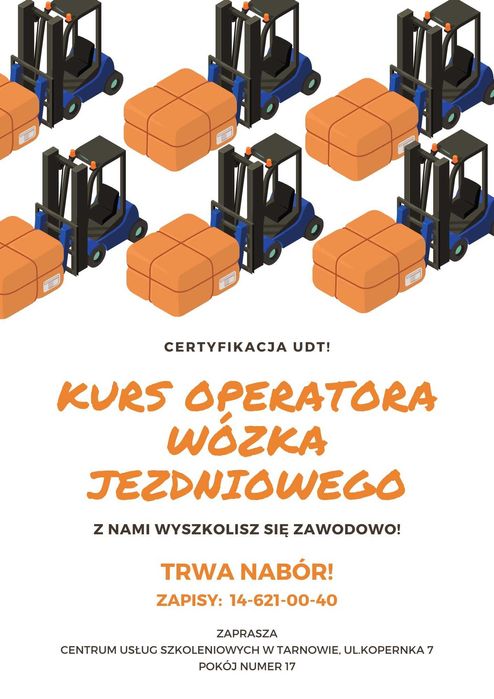 Kurs obsługi wózka jezdniowego