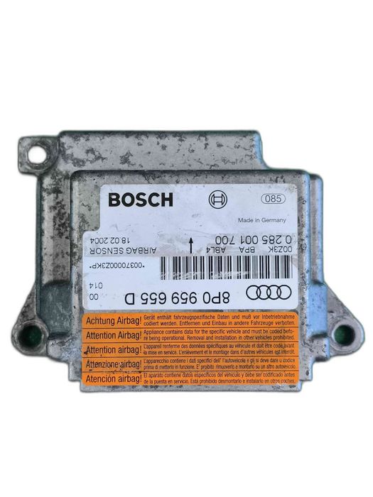 Centralina Airbag AUDI A3 8P0959655D (OEM) | 0285001700 (OEM)