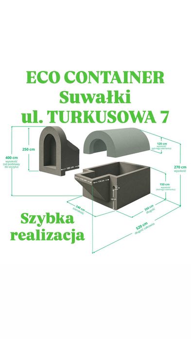 Szamba betonowe, Piwnice, Kanały samochodowe ZAMBRÓW