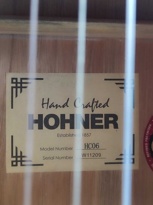Гітара акустична Hohner HC06 c чехлом
