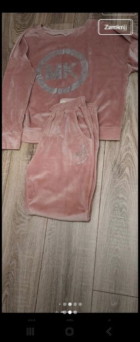 Dres welurowy damski