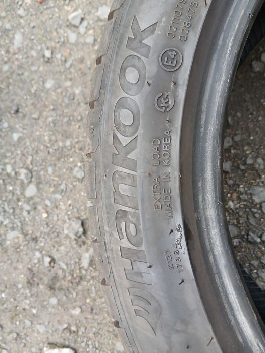 Opony 225/45/17 Hankook bieżnik 7mm 21 rok F-VAT