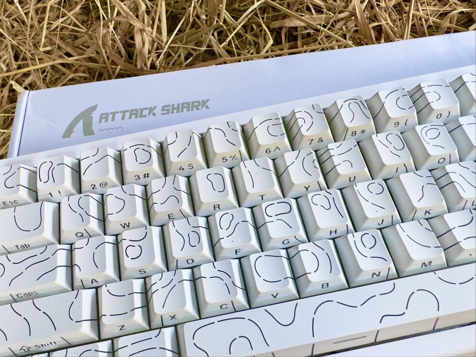 Магнітна клавіатура Attack shark x68he