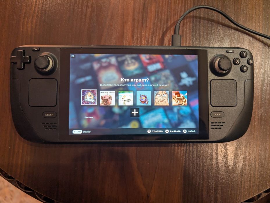 その他 Steam deck512gb Игровая консоль Valve Steam Deck 512 GB (1010_512) – фото