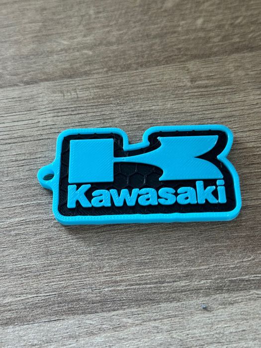Brelok 3d Kawasaki motoryzacyjny gadżet, idealny prezent